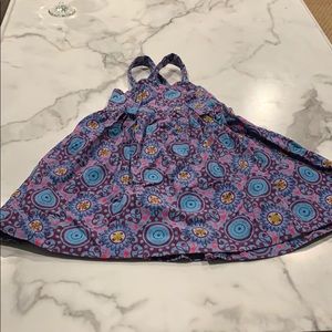 Matilda Jane purple corduroy overall dress
